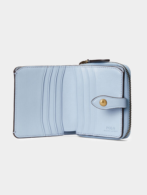 Small purse in light blue color with Polo Bear accent - 3