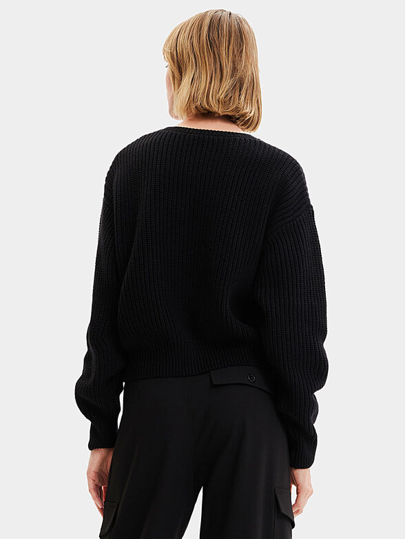 LARSON sweater with floral motifs - 3