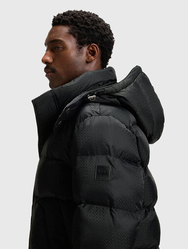 Jacket with removable hood and pockets - 4