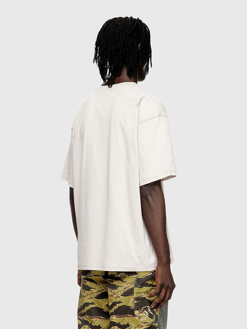 T-BOXT-T25 cotton T-shirt with logo print - 3