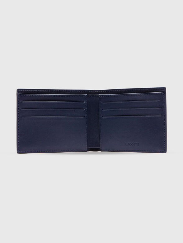 Black leather wallet - 2