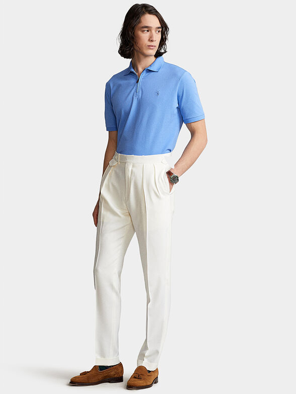 Polo shirt with zip - 2