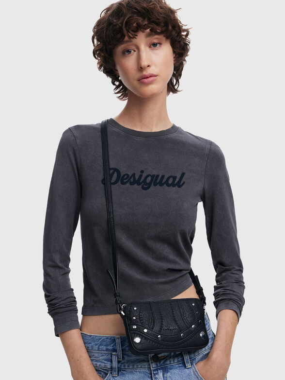 Medium embroidered convertible wallet - 2