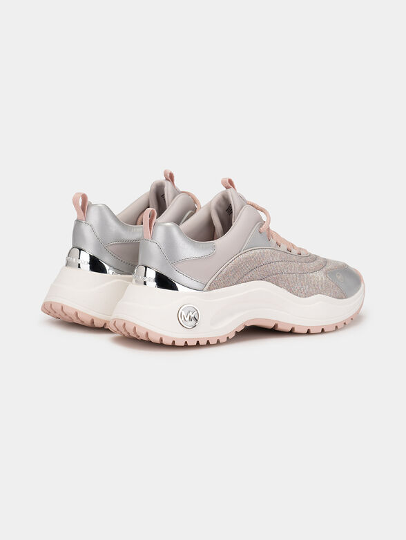 DARA sneakers with silver accents - 3