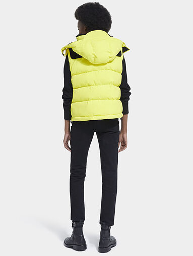 Padded hooded vest - 4