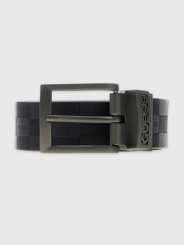 Reversible belt with logo - 1