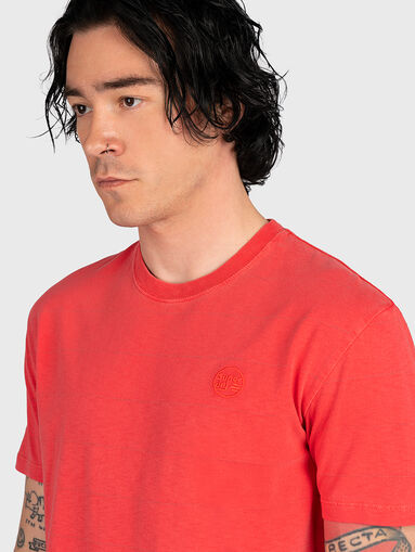 VINTAGE T-shirt with embroidered logo - 4