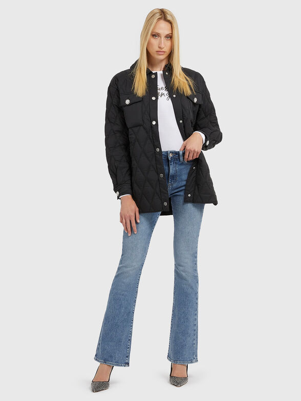 GIORGIA black jacket with logo accent on the back - 2