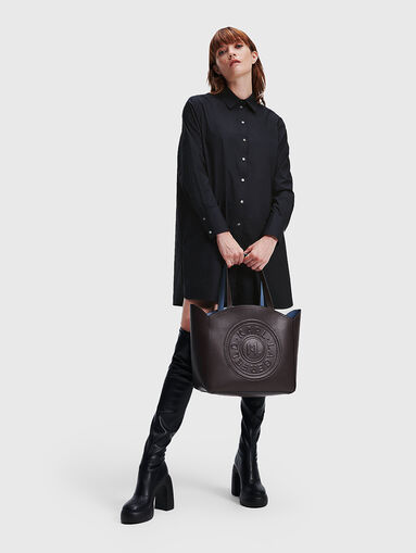 Long shirt with rhinestones - 5