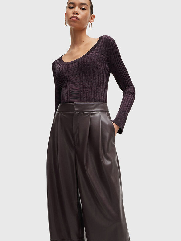 TADESA trousers in eco leather - 2