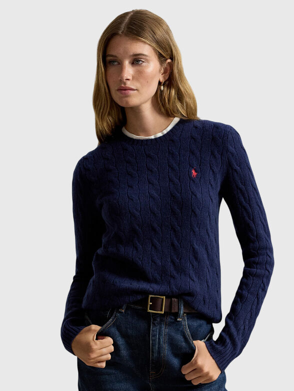 JULIANNA wool and cashmere sweater - 1