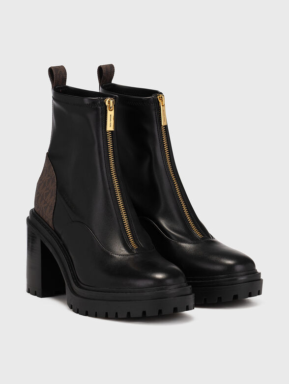 CYRUS boots with zip and logo detail - 2