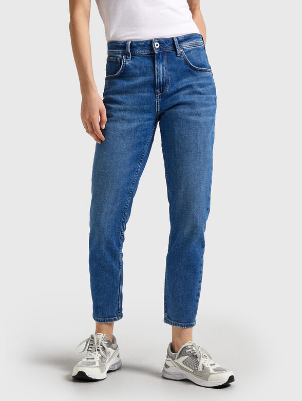 VIOLET high-waisted jeans - 1