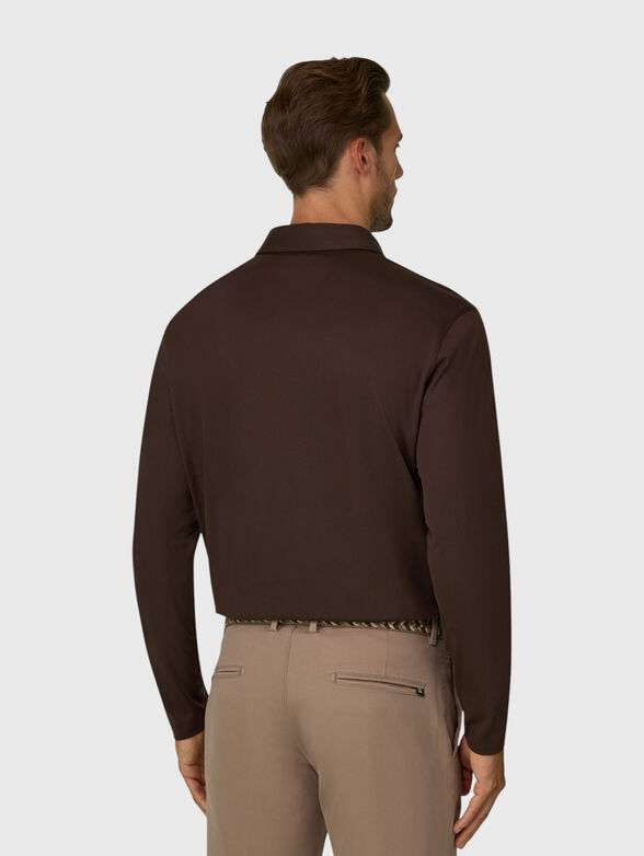 Brown polo-shirt - 2