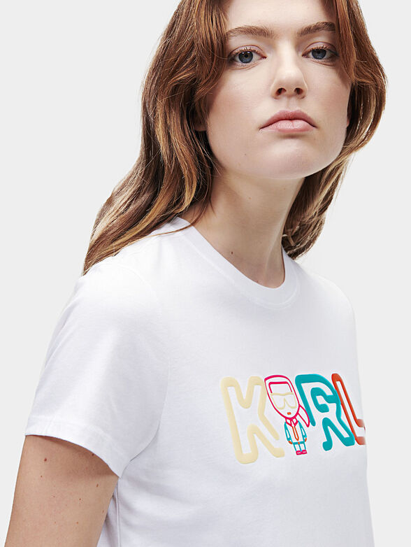 JELLY black T-shirt with logo detail  - 2