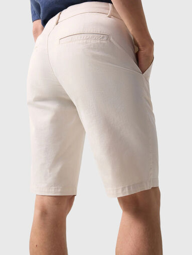 COLE beige short chinos - 3
