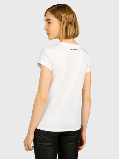 K/IKONIK Black cotton T-shirt  - 4