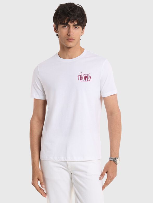 Printed cotton T-shirt - 1