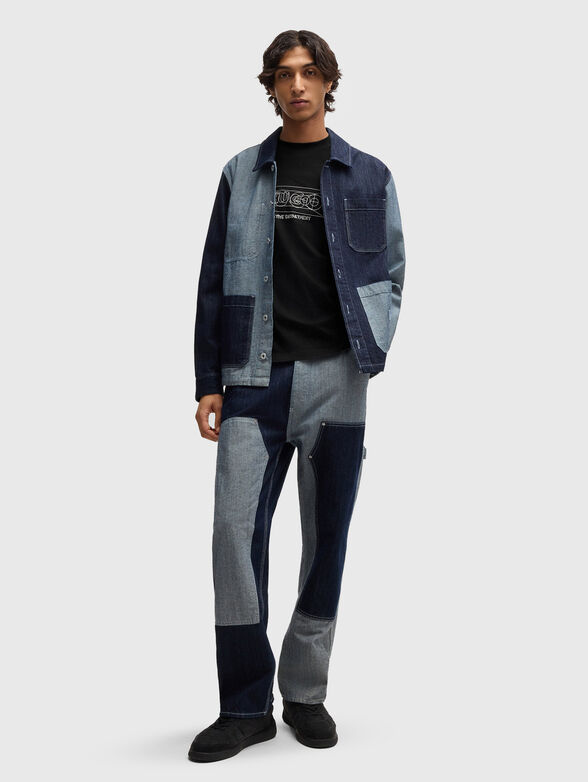 NUFRANCOS T-shirt with contrasting print - 1