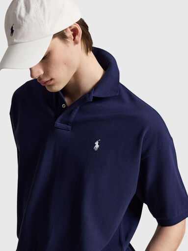 Navy polo shirt - 5