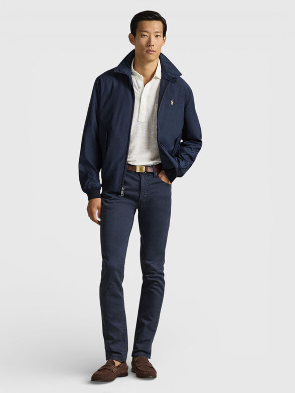 Dark blue transitional jacket - 2