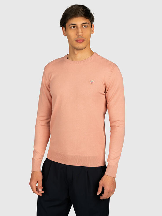 Пуловер JARRETT в розов цвят - 1