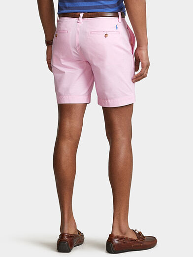 Pink chino shorts - 2