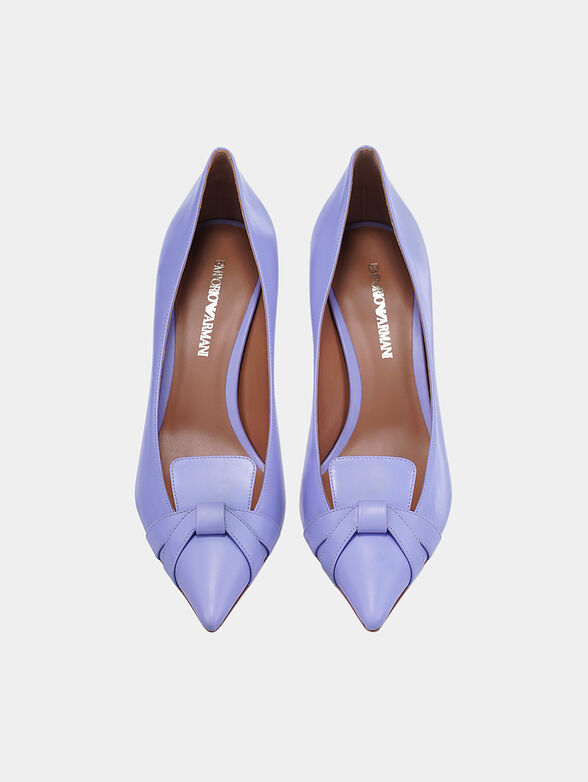 Elegant shoes in beige color - 6