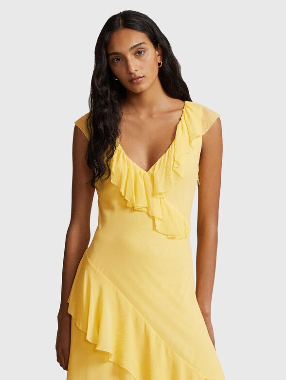 Ruffle-detailing maxi dress - 3