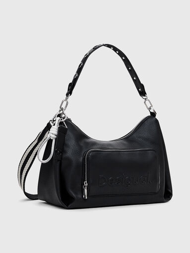 Black bag with embossed logo - 3