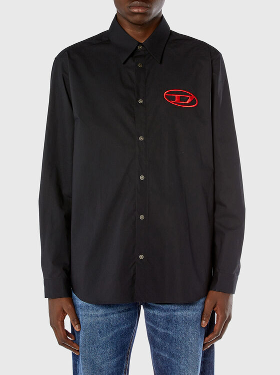 Памучна риза S-SIMPLY-D - 1