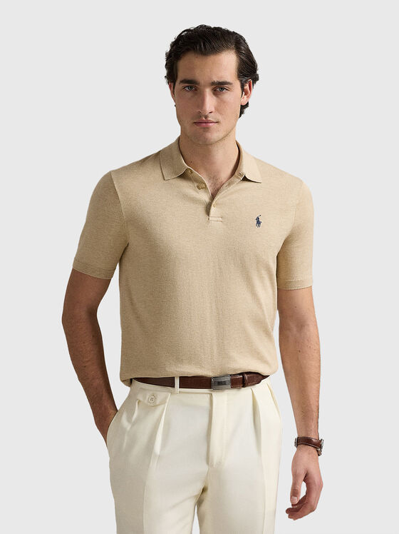 Polo shirt with logo embroidery - 1