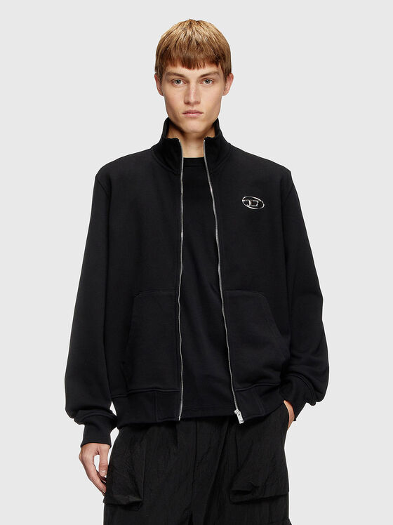 S-GINNI-ZIP-OD zip up sweatshirt - 1