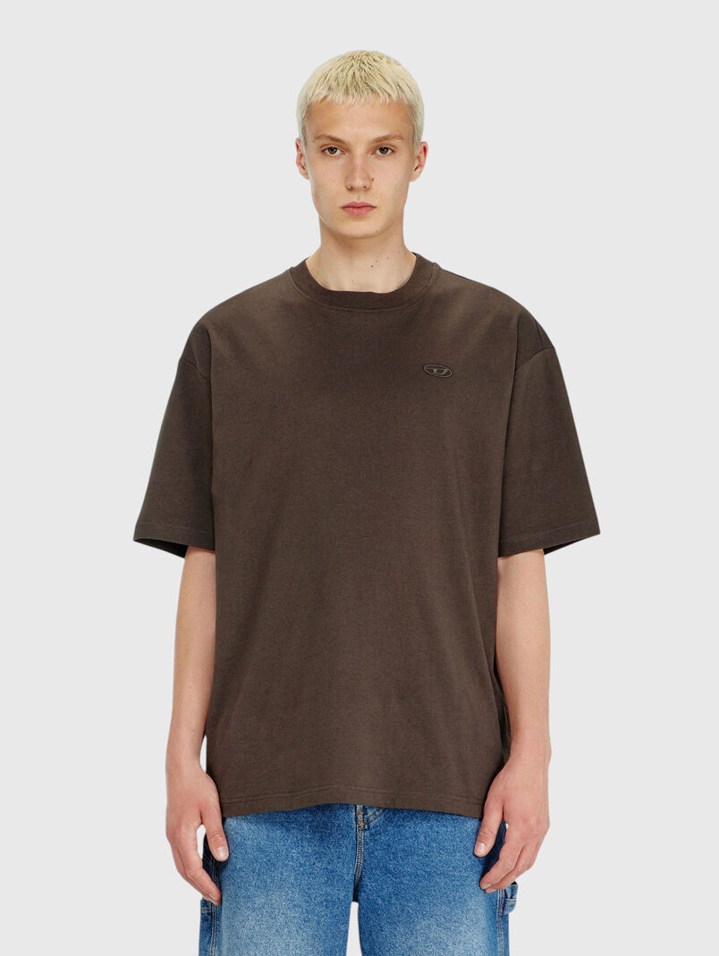 T-BOGGY-MEGOVAL black T-shirt with logo - 3