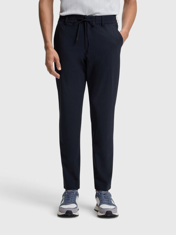 Trousers with an elastic waistband - 1