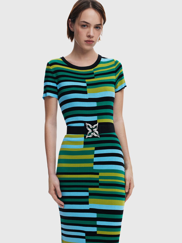 Elastic belt with butterfly buckle - 4