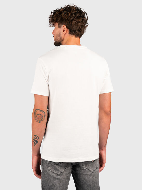 Black T-shirt whit embroidery and print - 3