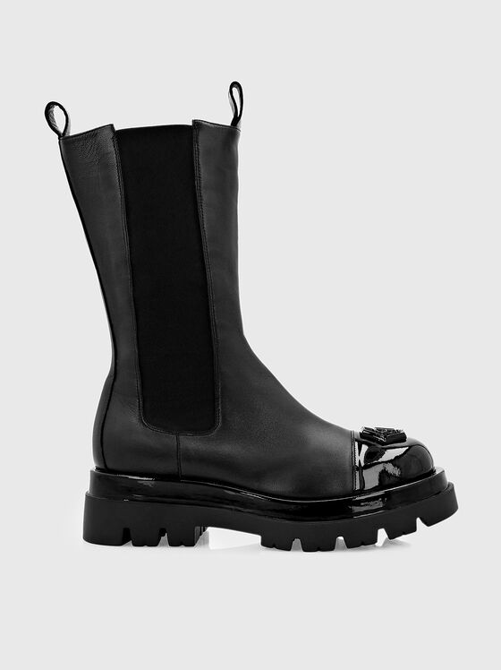 HEXAGON black boots - 1