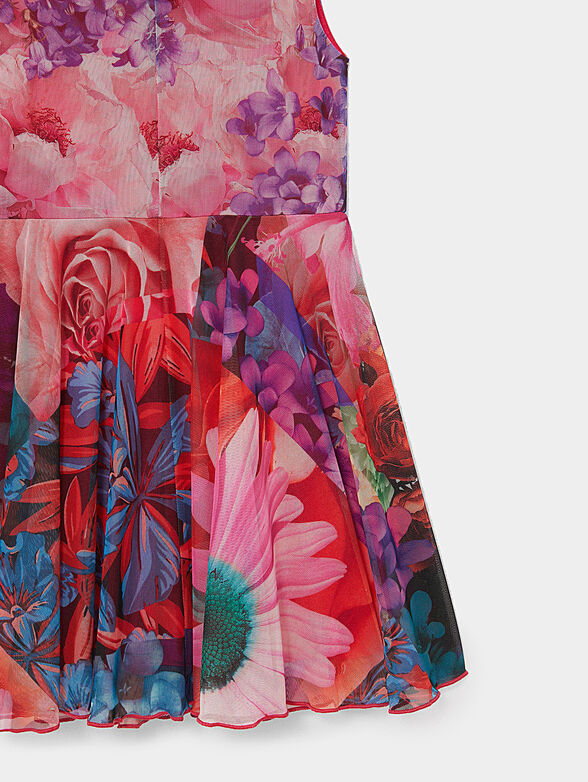 OLIVIA dress with floral accents - 4