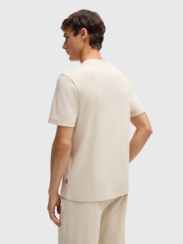 Roun neck cotton T-shirt - 3