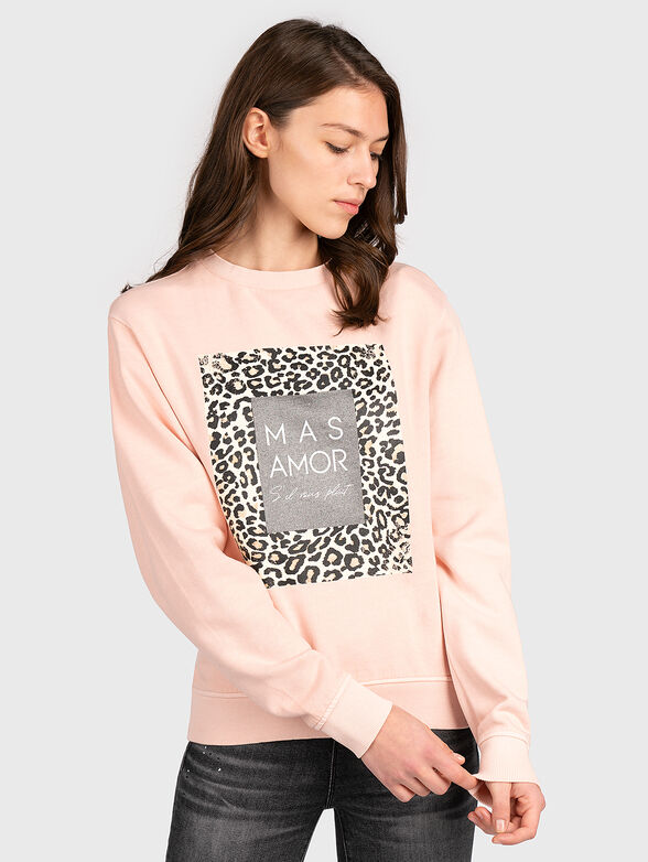 DAGMAR Sweatshirt with worn-out effect - 1