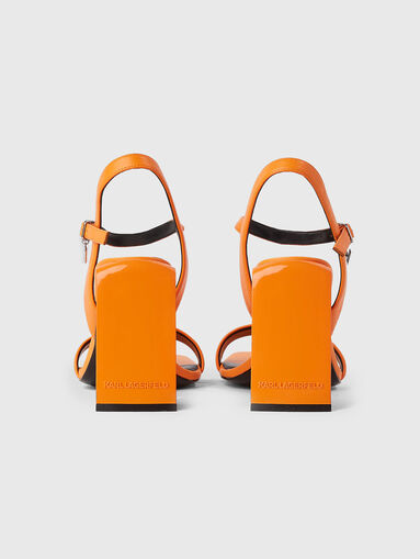 ASTRA NOVA leather heeled sandals - 3