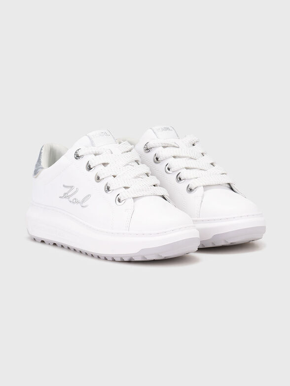 KAPRI LUG sports shoes in leather with logo - 2