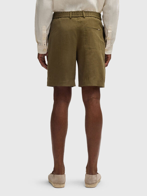P-PETER-RDS-S-WG-252 linen shorts - 2