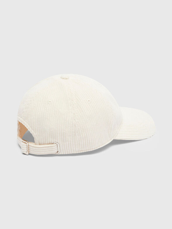 Baseball cap in ecru - 2