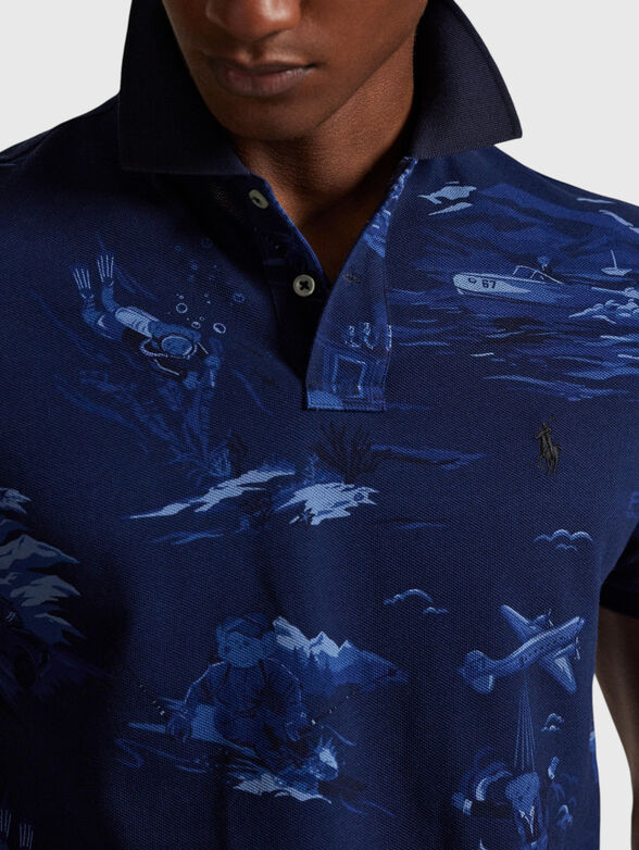 Printed polo-shirt - 4