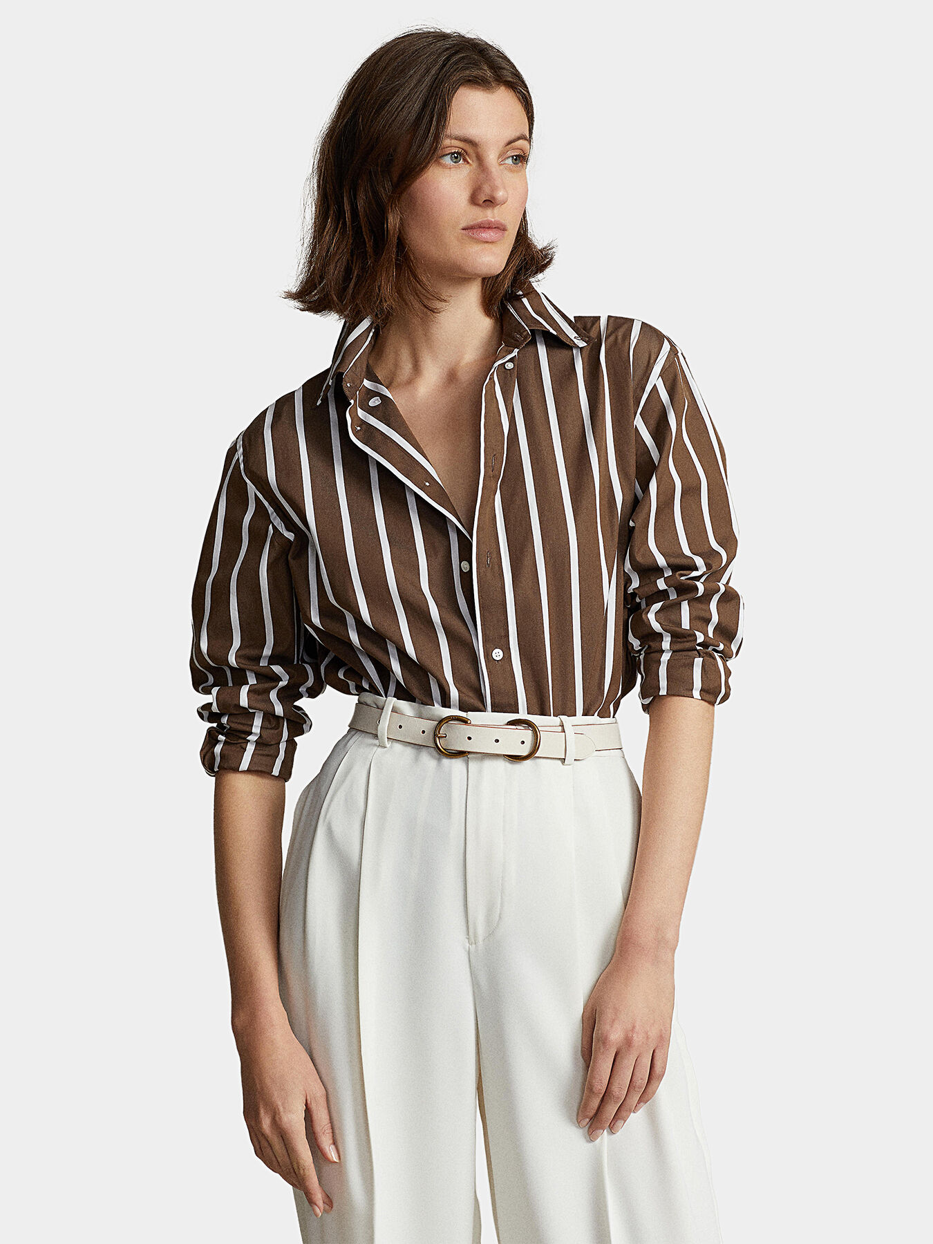 Dark brown ralph lauren polo shirt online