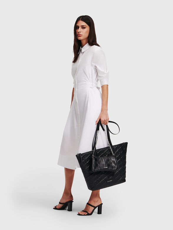 White shirt type dress - 4