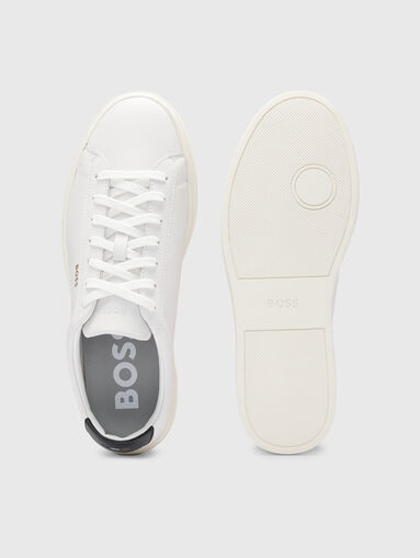 KIERAN leather sneakers - 5