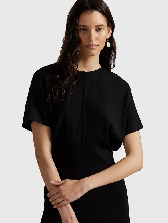 Wool blend midi dress - 3